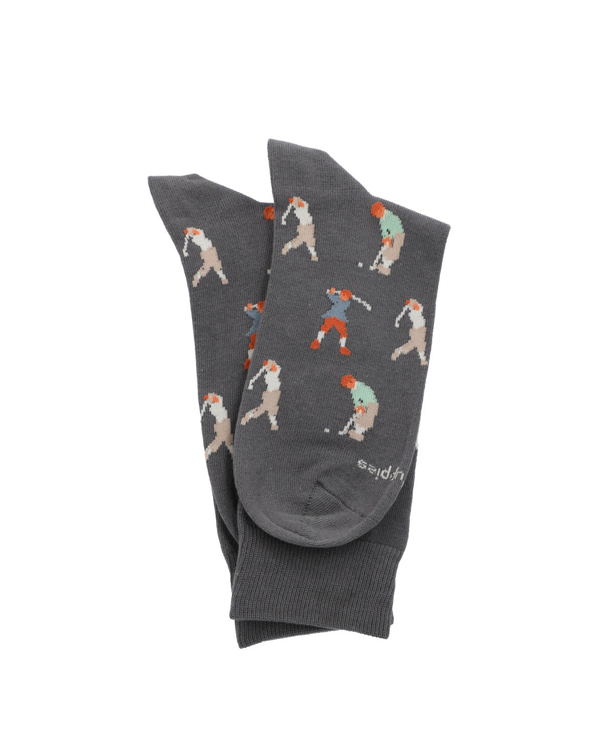 Calcetin Algodón Hombre C Golfer Gris Hush Puppies