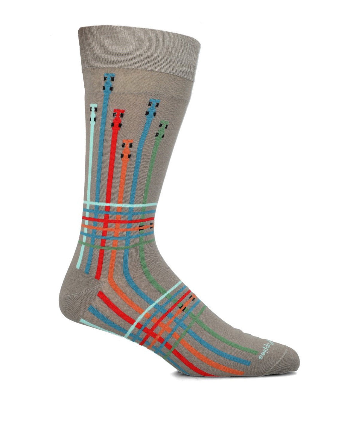 Calcetin Algodón Hombre C Carrera Gris Hush Puppies
