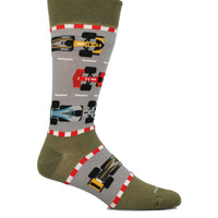 Calcetin Algodón Hombre C Pista Verde Hush Puppies