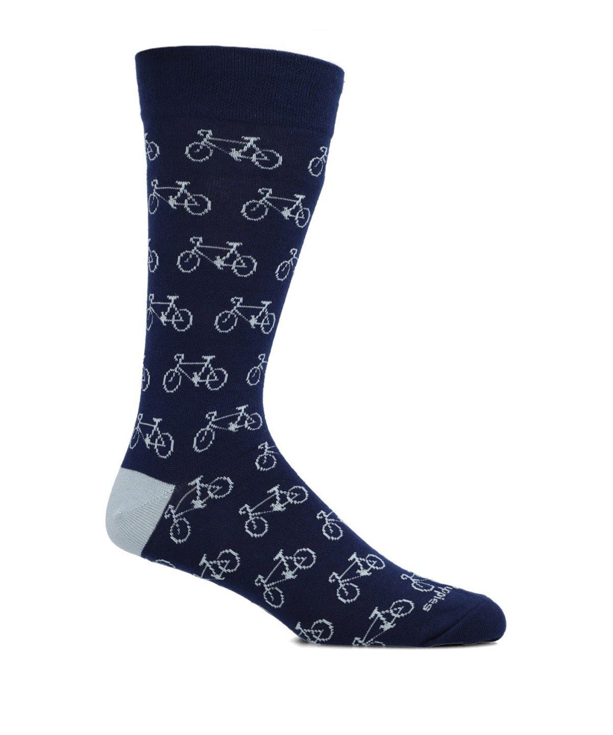 Calcetin Algodón Hombre C Cuff Bike Azul Hush Puppies