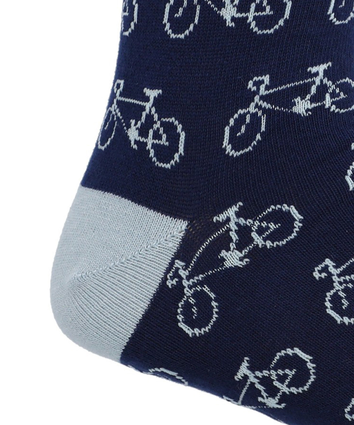 Calcetin Algodón Hombre C Cuff Bike Azul Hush Puppies