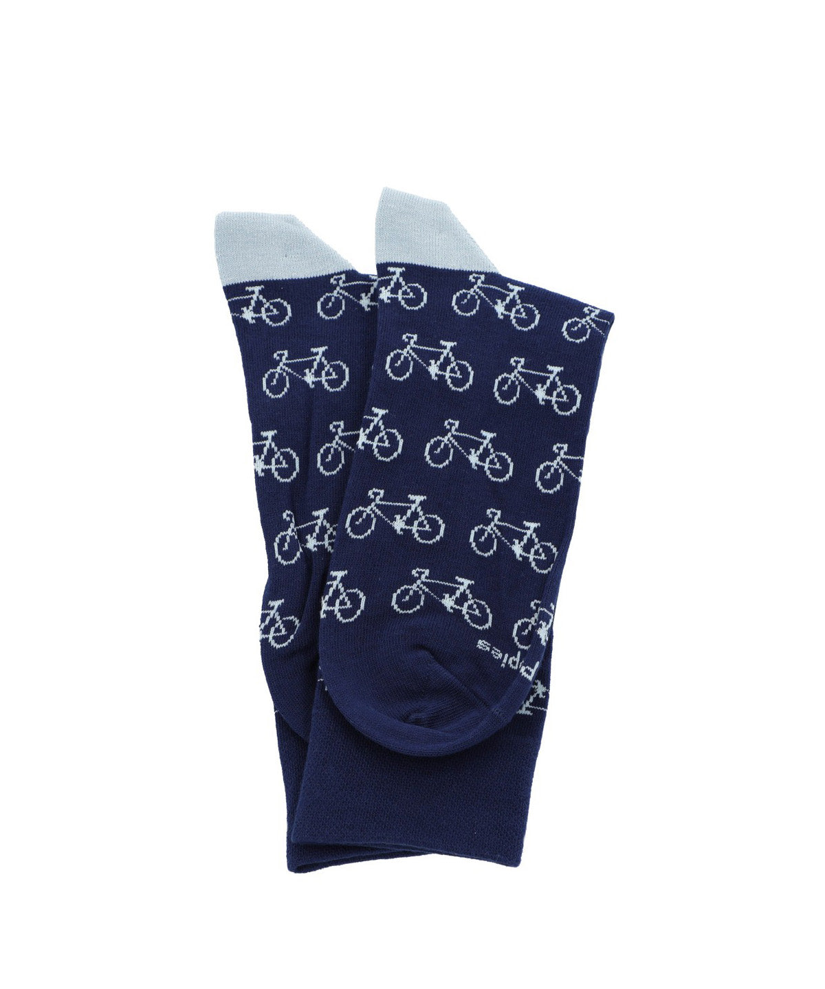 Calcetin Algodón Hombre C Cuff Bike Azul Hush Puppies