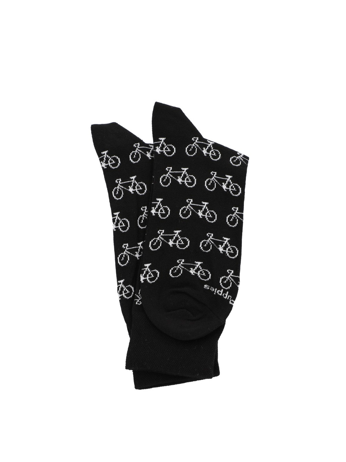 Calcetin Algodón Hombre C Cuff Bike Negro Hush Puppies