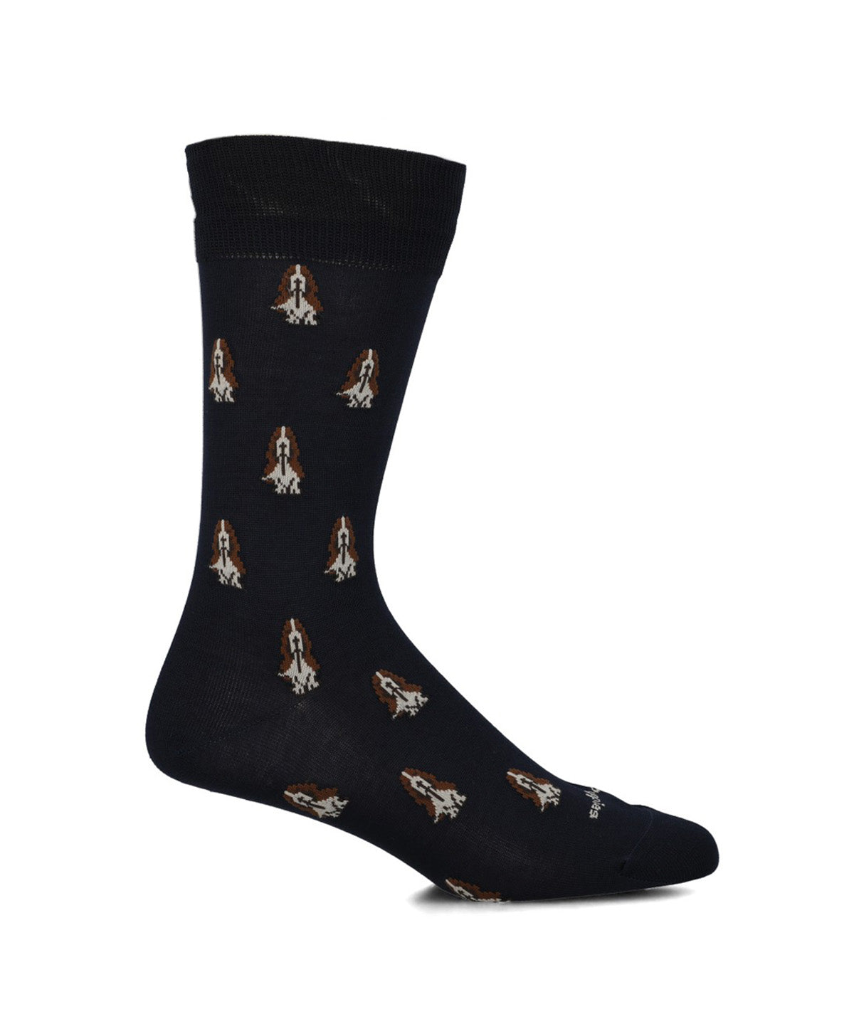 Calcetin Algodón Hombre D Basset Logo Azul Hush Puppies