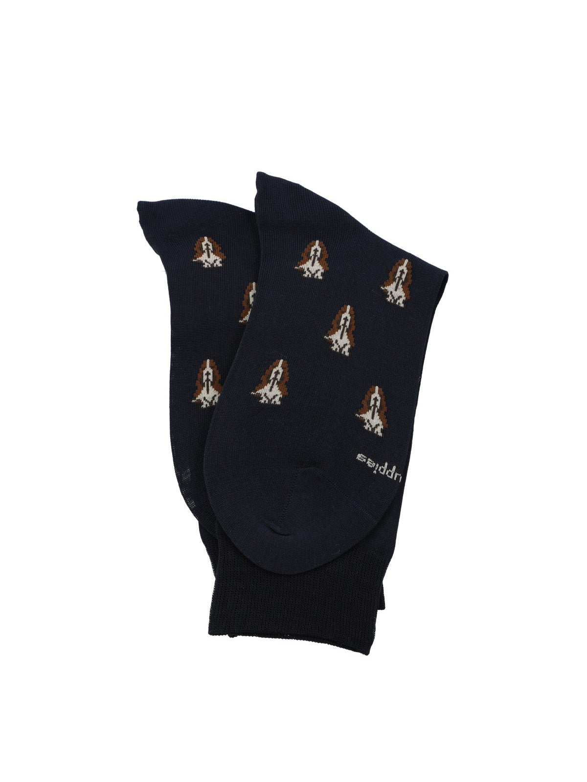 Calcetin Algodón Hombre D Basset Logo Azul Hush Puppies