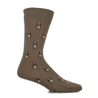 Calcetin Algodón Hombre D Basset Logo Café Hush Puppies