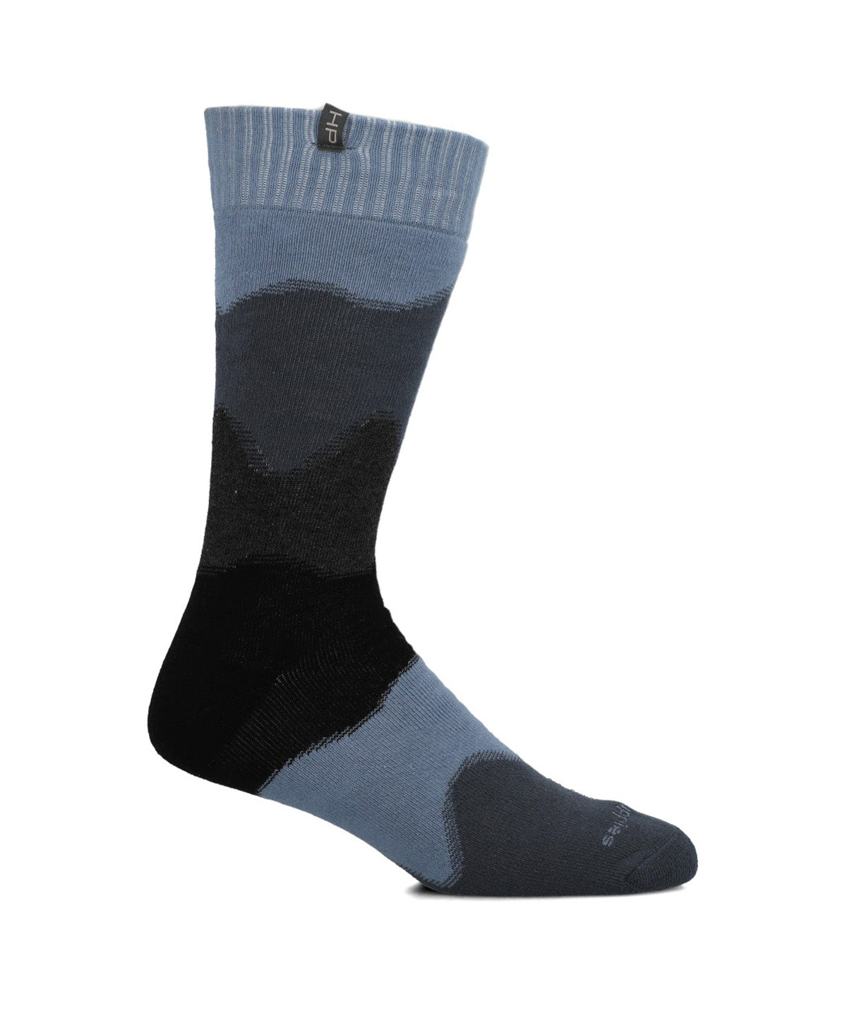 Calcetin Algodón Hombre Heavy Curva Azul Hush Puppies