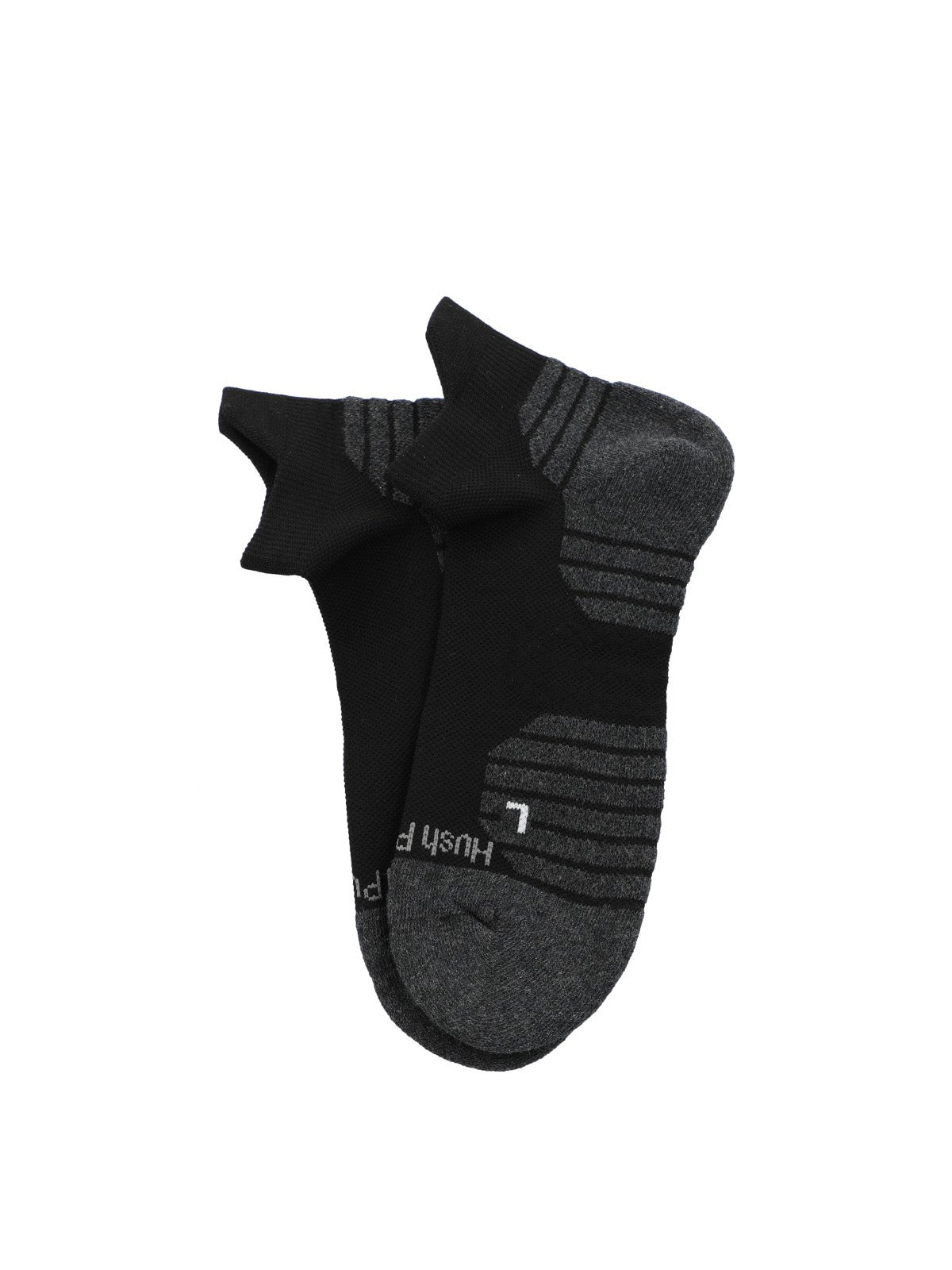 Calcetin Algodón Hombre Ped Stripe Negro Hush Puppies