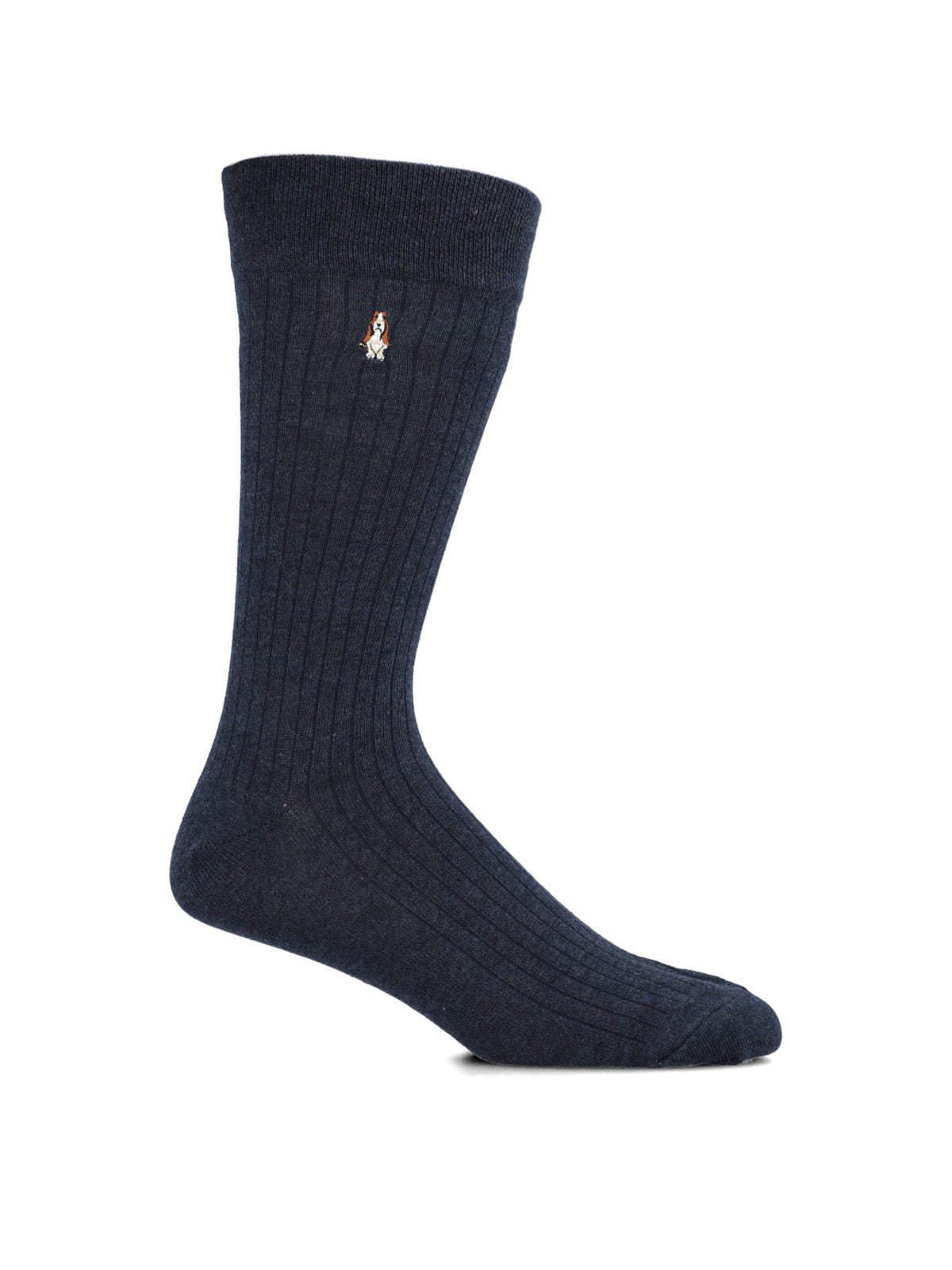 Calcetin Algodón Hombre Cuff Classic Azul Hush Puppies