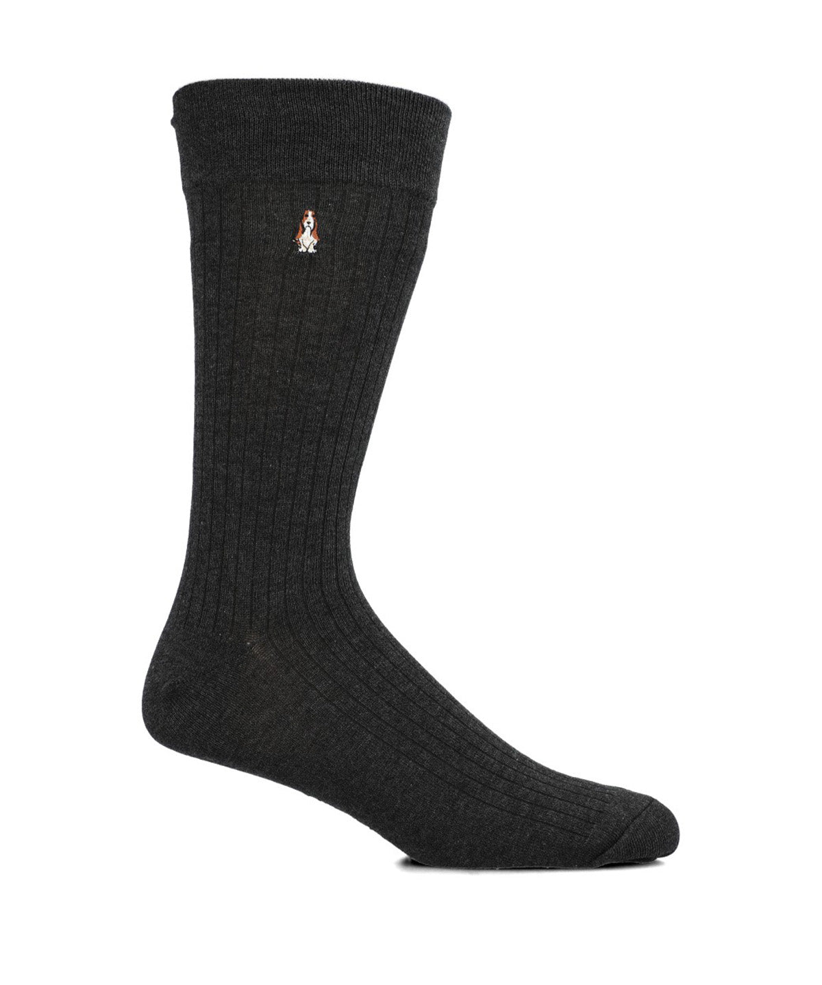 Calcetin Algodón Hombre Cuff Classic Gris Hush Puppies