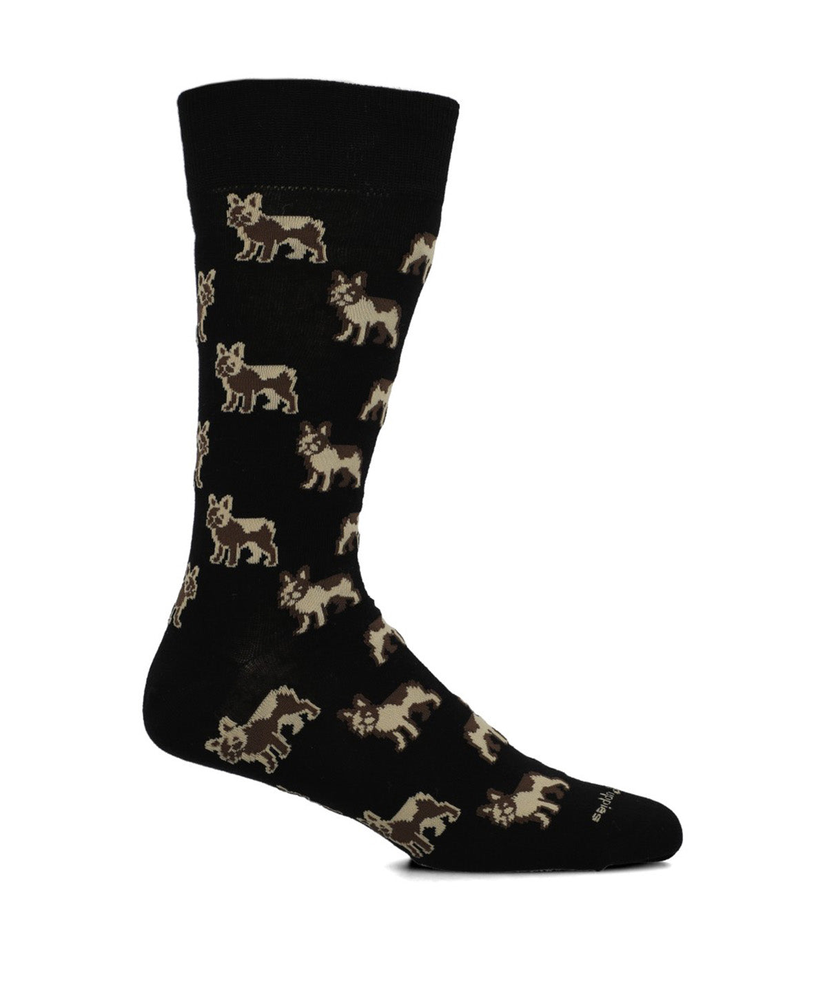 Calcetin Algodón Hombre C Pug Negro Hush Puppies