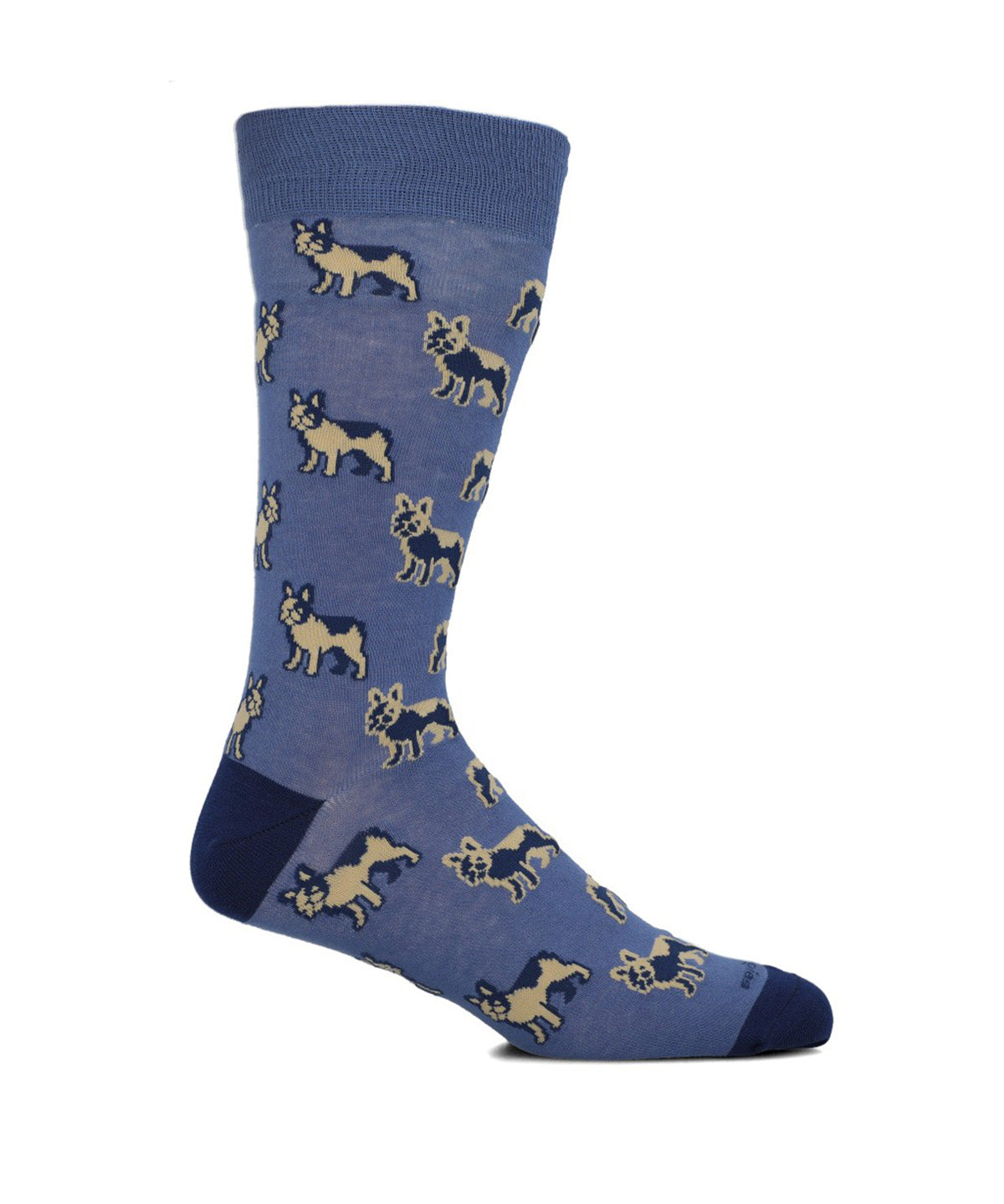 Calcetin Algodón Hombre C Pug Azul Hush Puppies