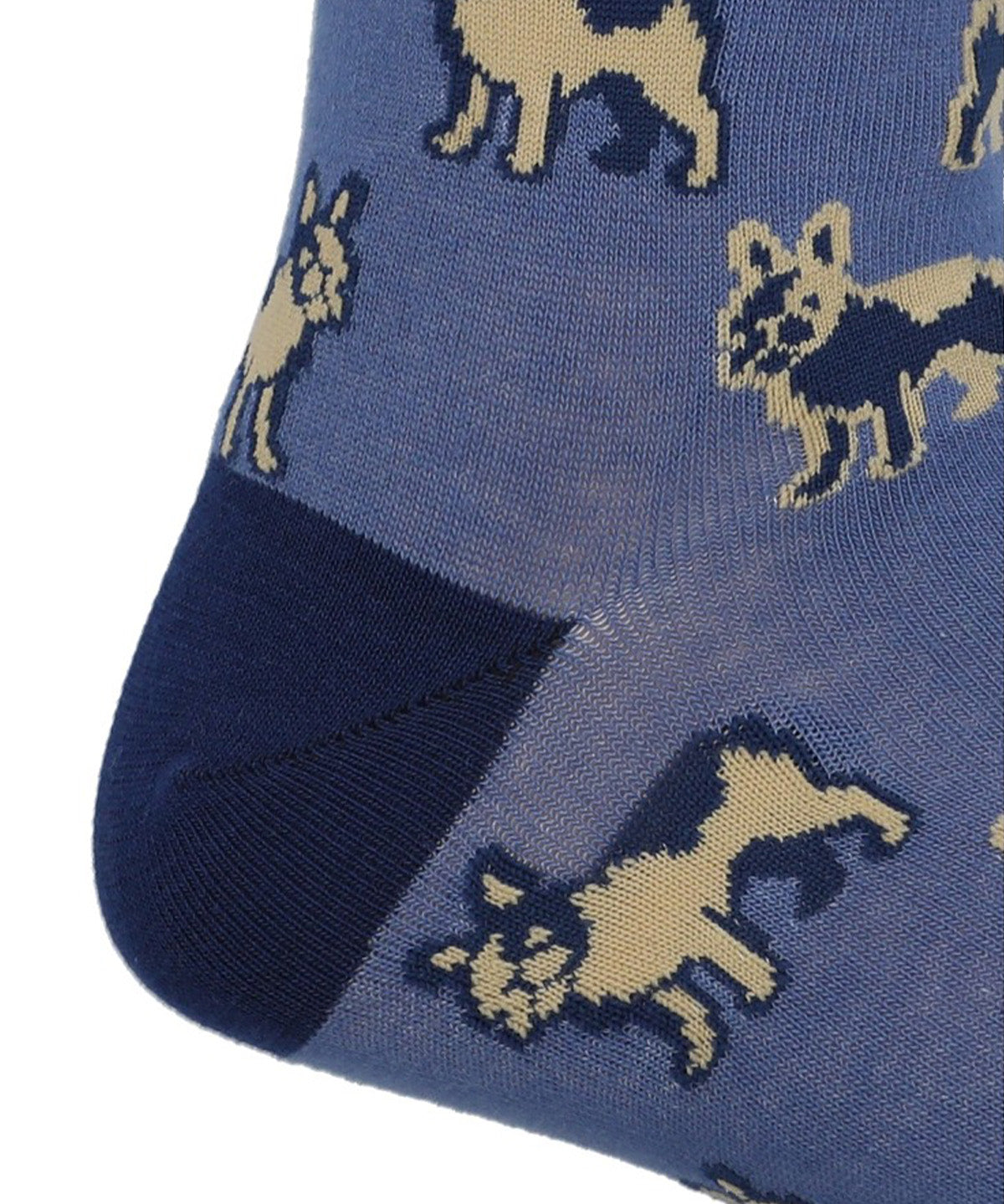 Calcetin Algodón Hombre C Pug Azul Hush Puppies