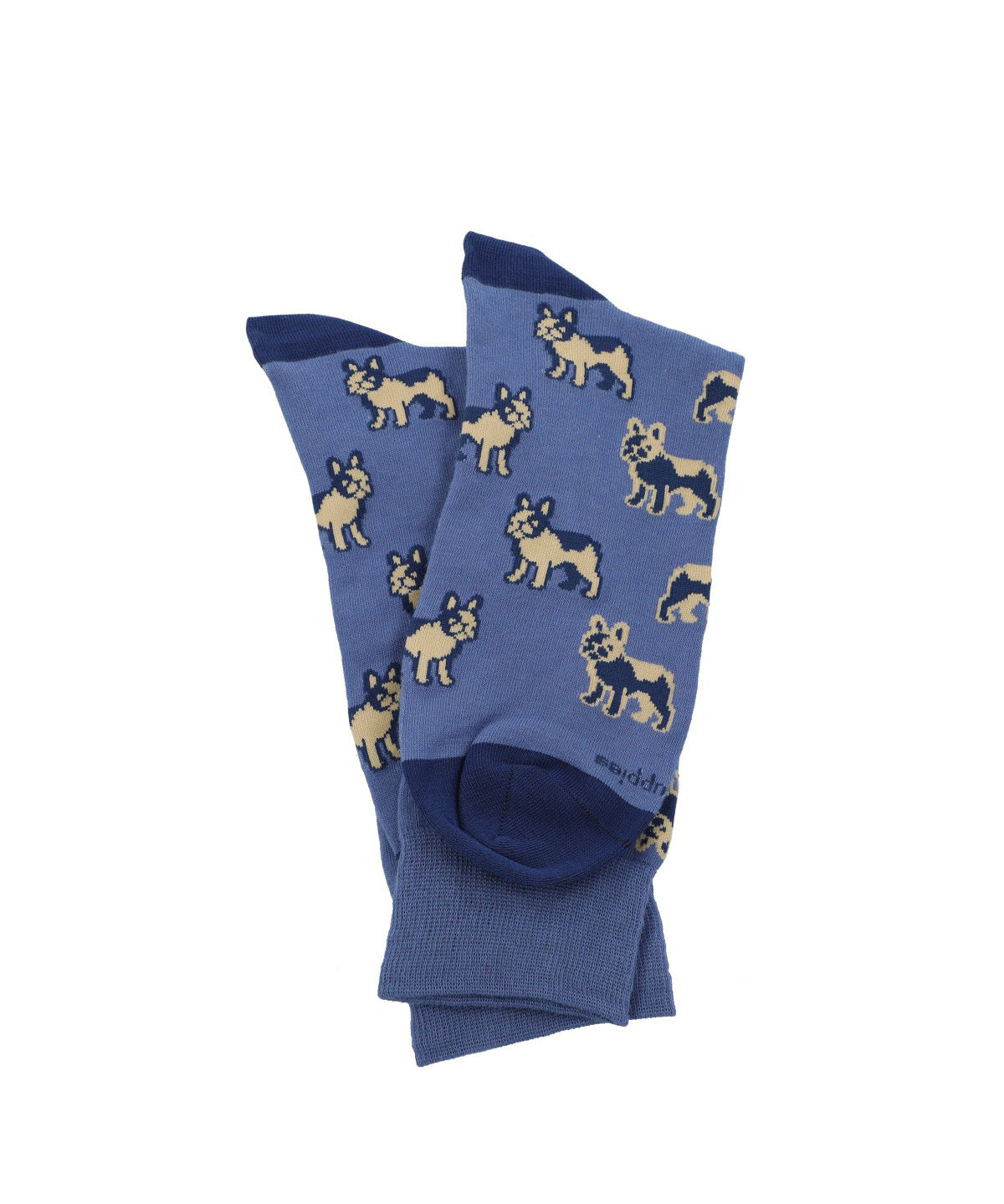 Calcetin Algodón Hombre C Pug Azul Hush Puppies