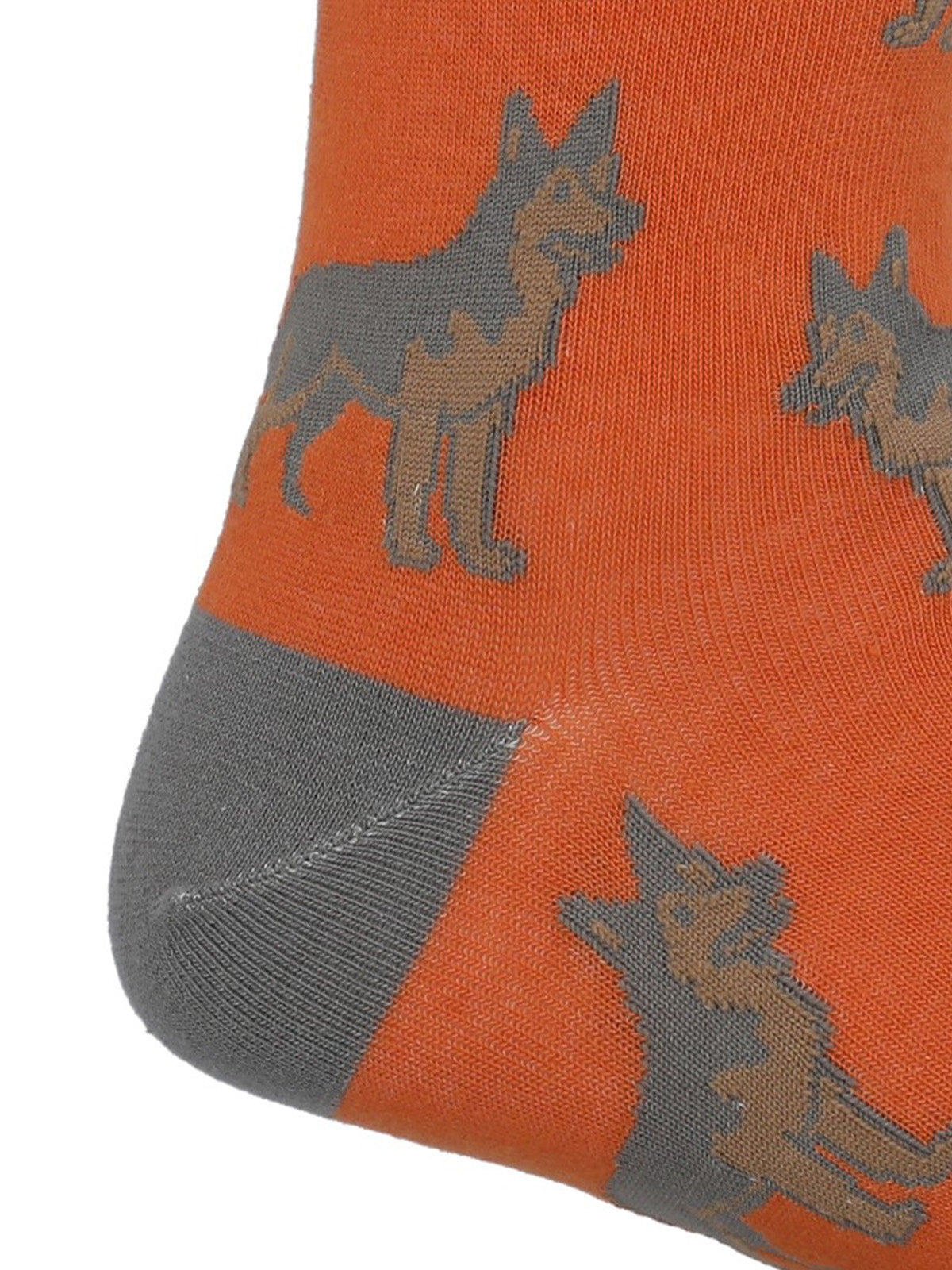 Calcetin Algodón Hombre C Pastor Naranjo Hush Puppies