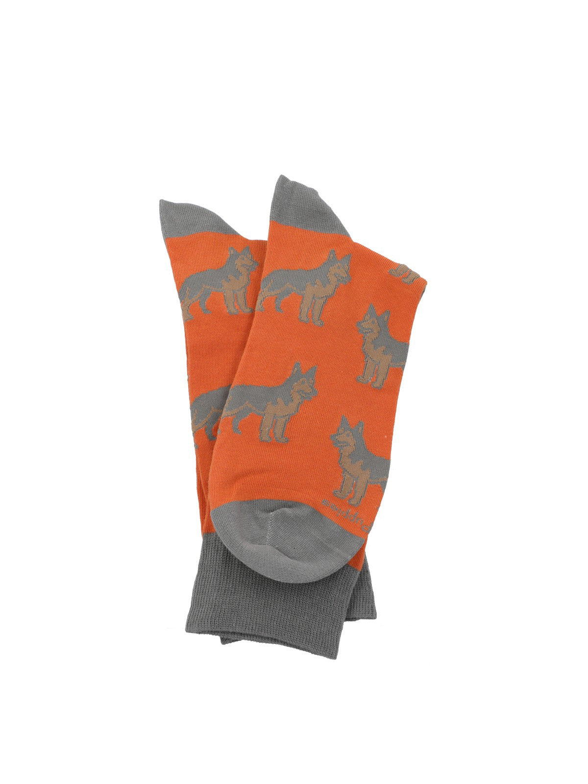 Calcetin Algodón Hombre C Pastor Naranjo Hush Puppies