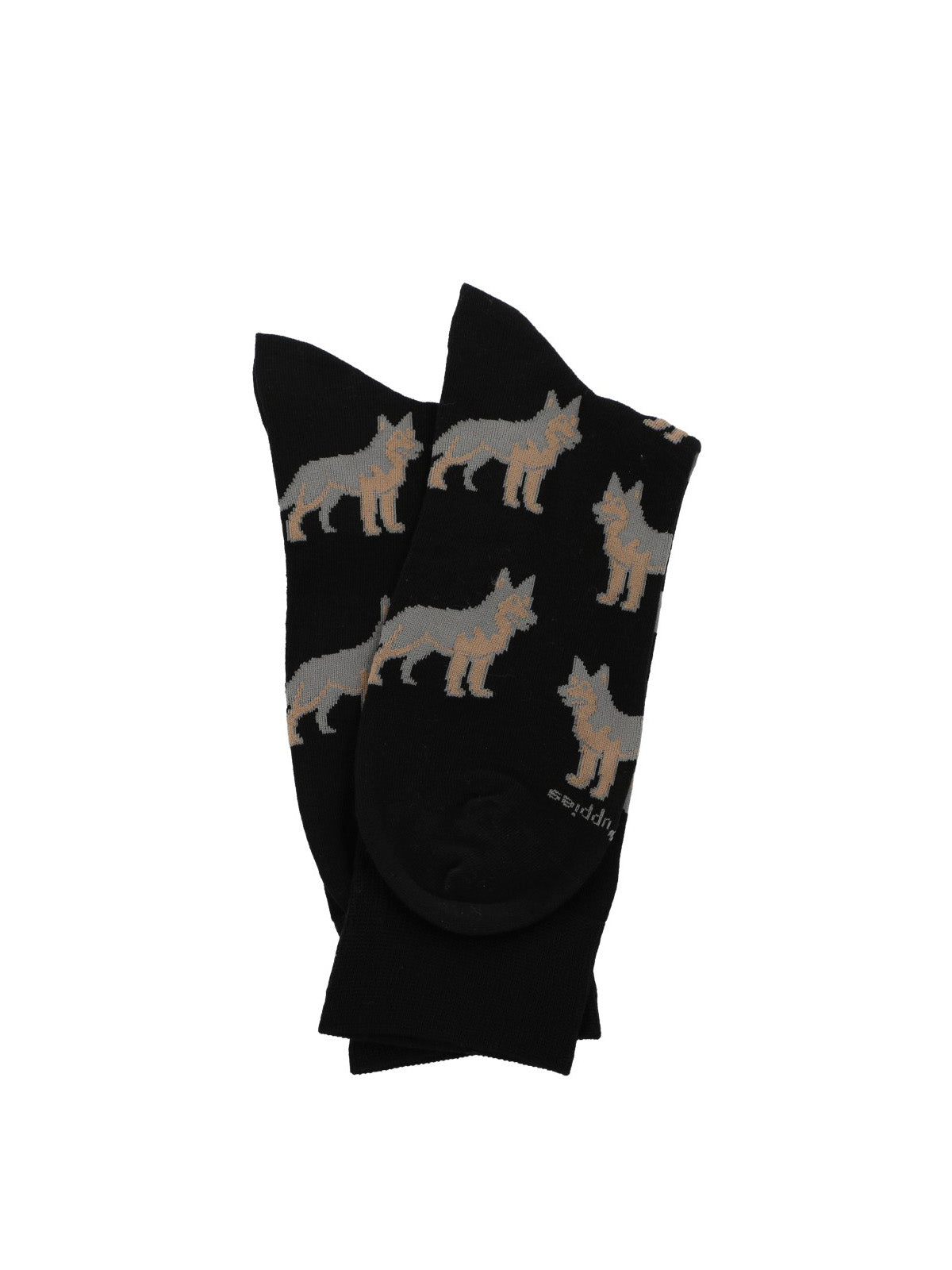 Calcetin Algodón Hombre C Pastor Negro Hush Puppies