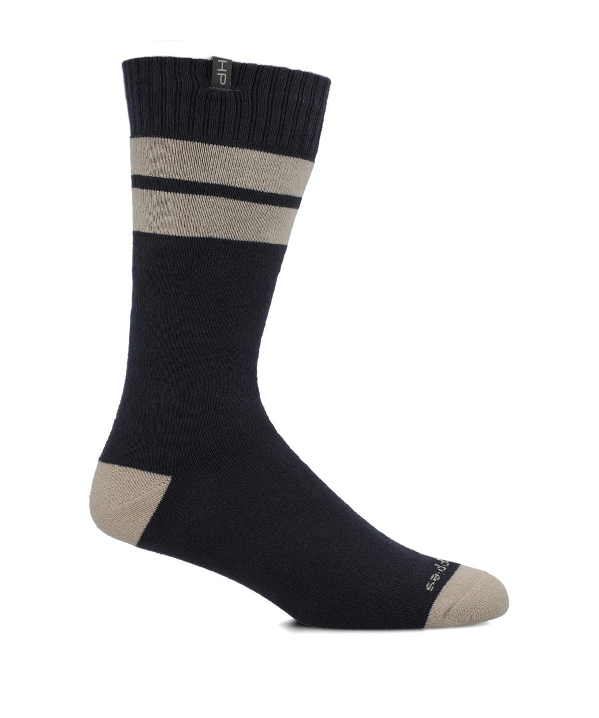 Calcetin Algodón Hombre Heavy Stripe Azul Hush Puppies