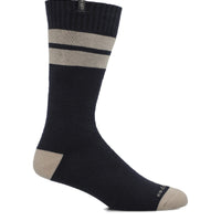 Calcetin Algodón Hombre Heavy Stripe Azul Hush Puppies