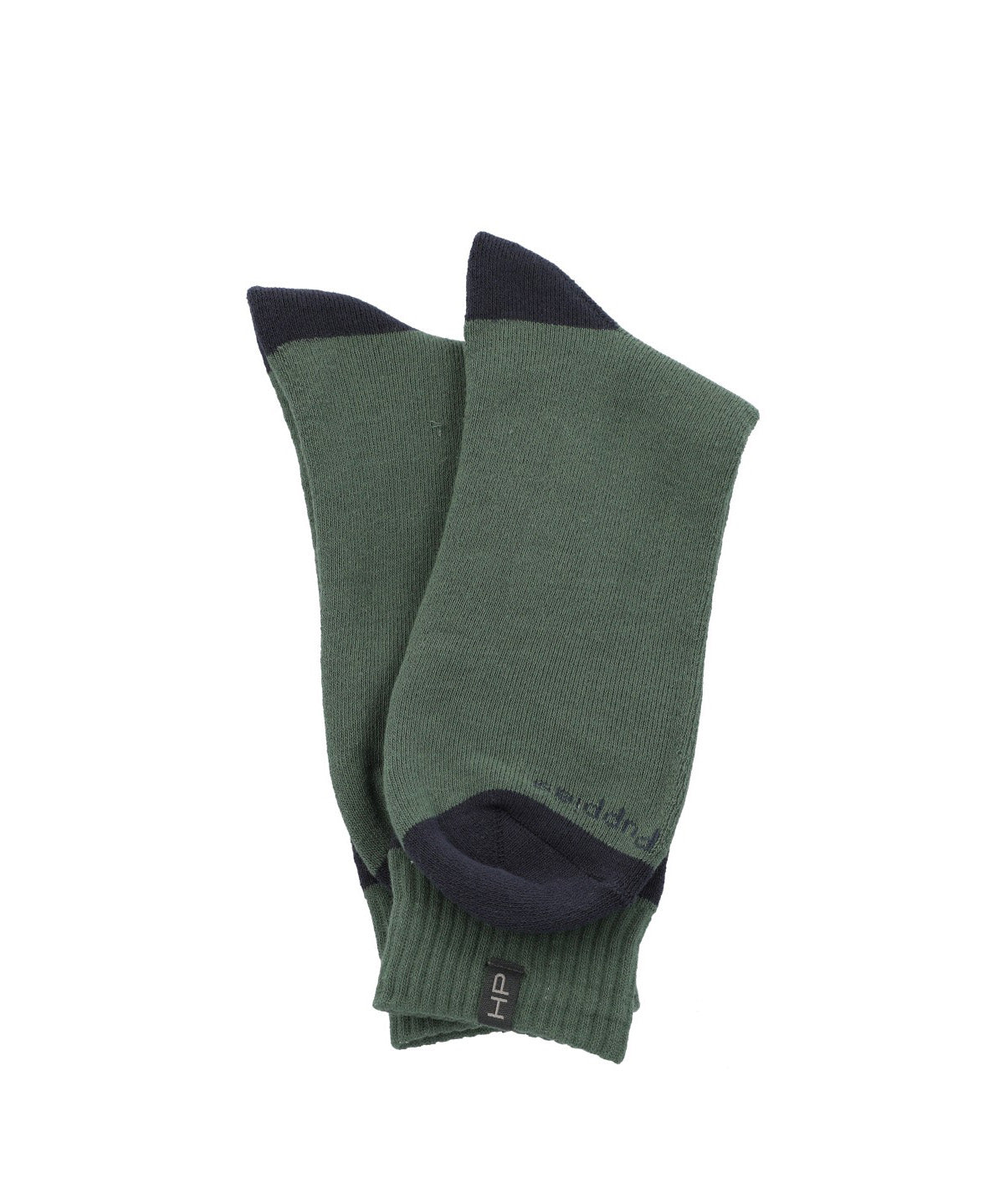 Calcetin Algodón Hombre Heavy Stripe Verde Hush Puppies