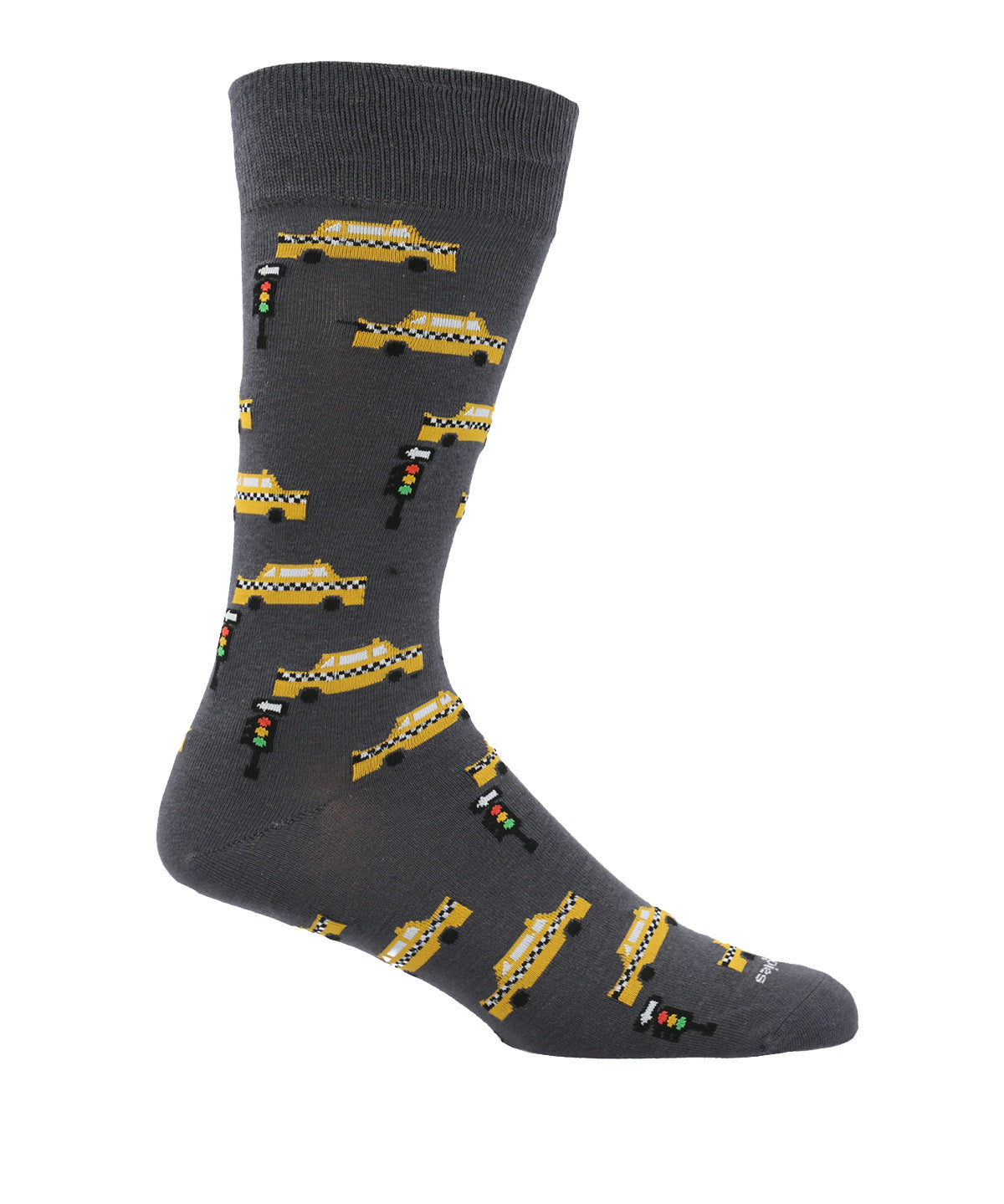 Calcetin Algodón Hombre C Taxi Nyc Gris Hush Puppies