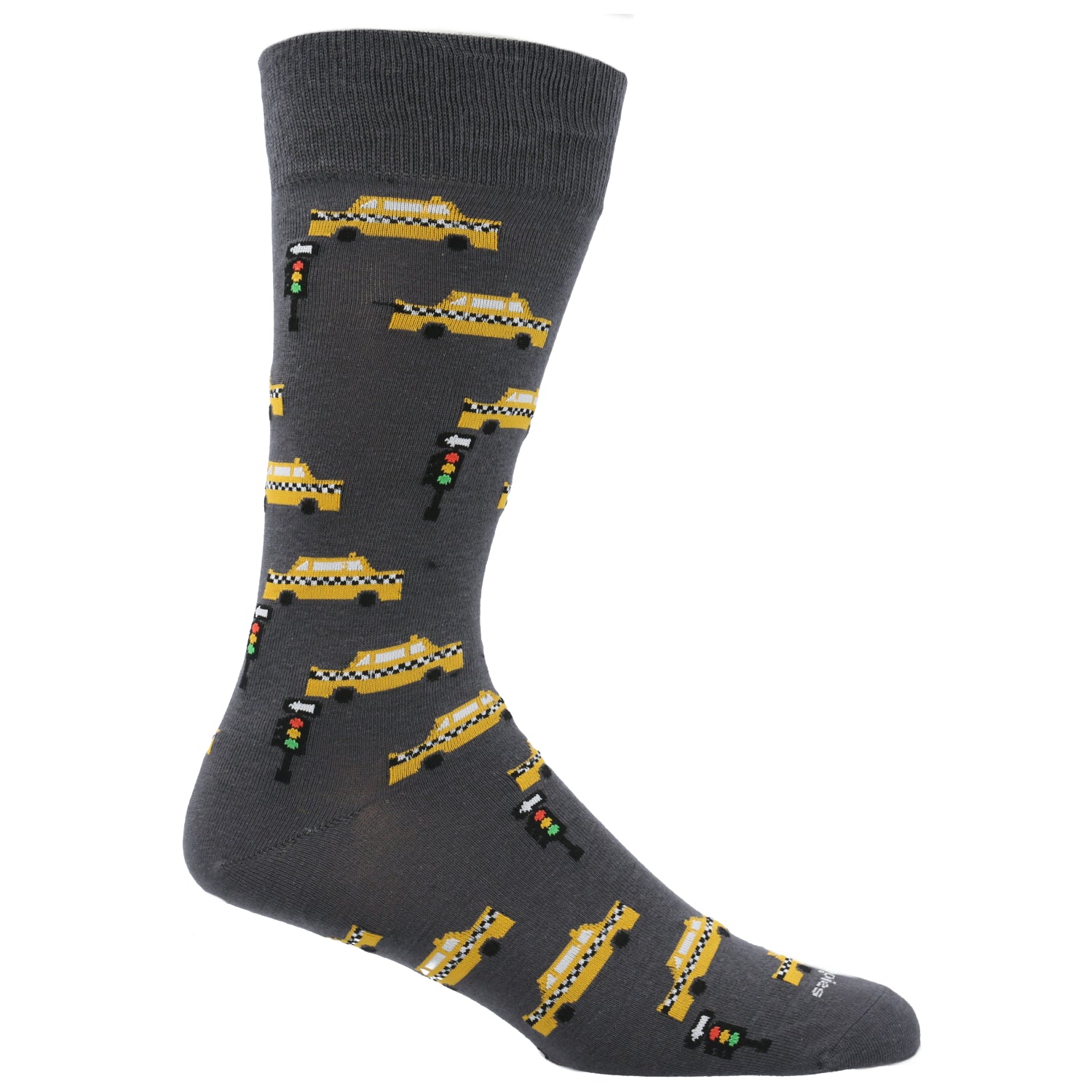 Calcetin Algodón Hombre C Taxi Nyc Gris Hush Puppies | Hush Puppies