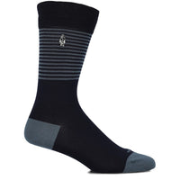 Calcetin Hombre D Lines Dog Emb Azul Hush Puppies