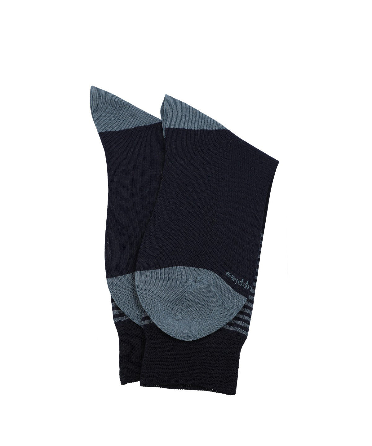 Calcetin Hombre D Lines Dog Emb Azul Hush Puppies