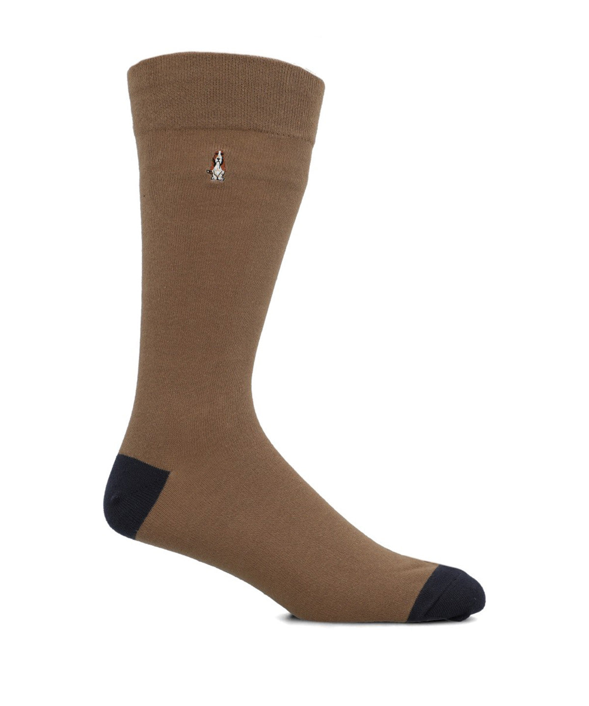 Calcetin Algodón Hombre Cuff Dogembro Café Hush Puppies
