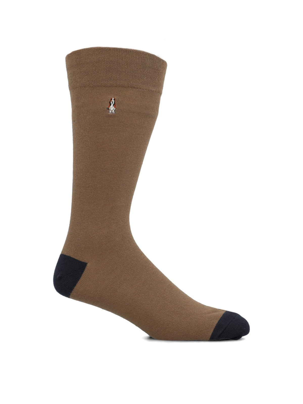 Calcetin Algodón Hombre Cuff Dogembro Café Hush Puppies