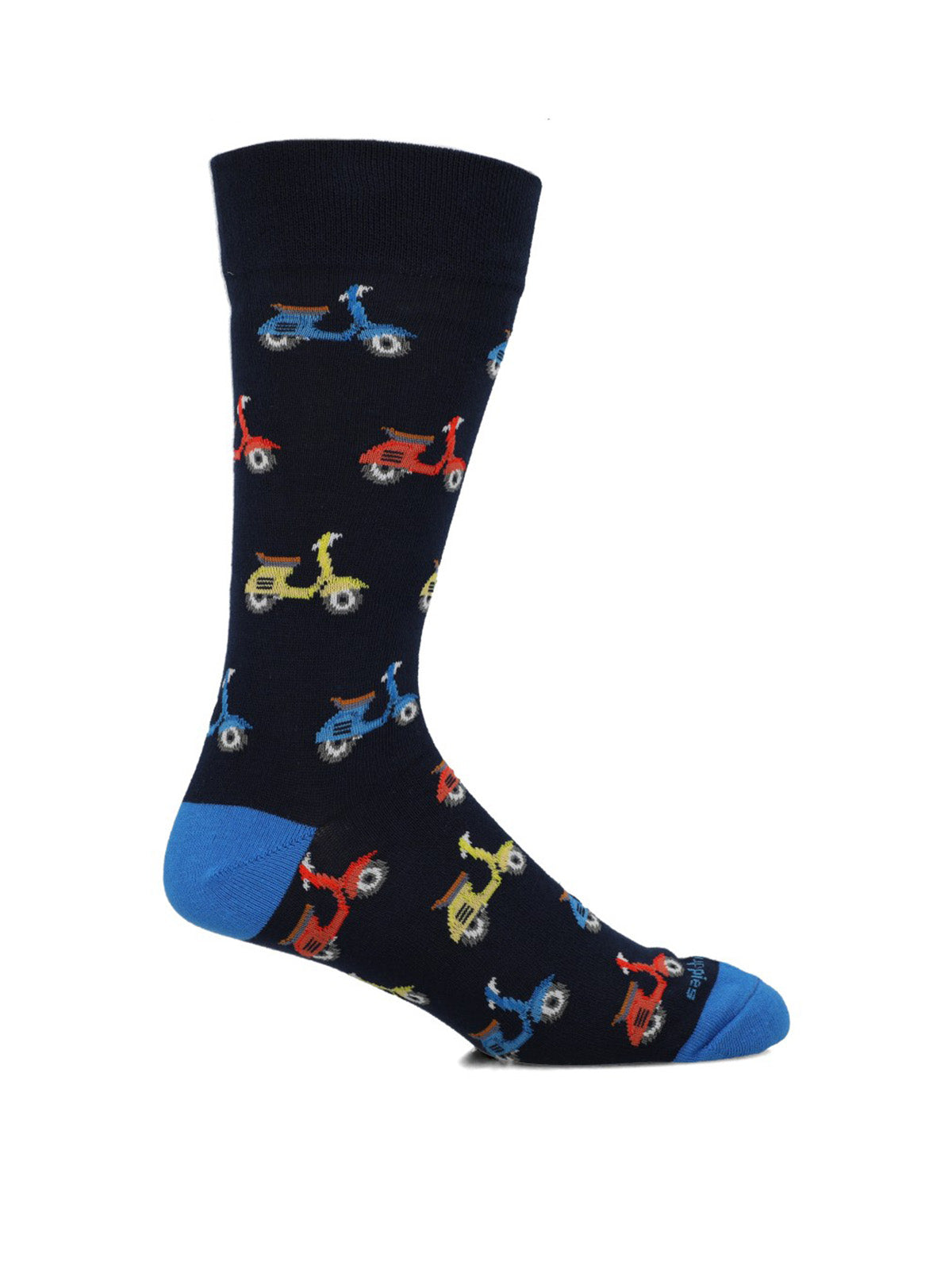 Calcetin Algodón Hombre C Cuff Vespa Azul Hush Puppies