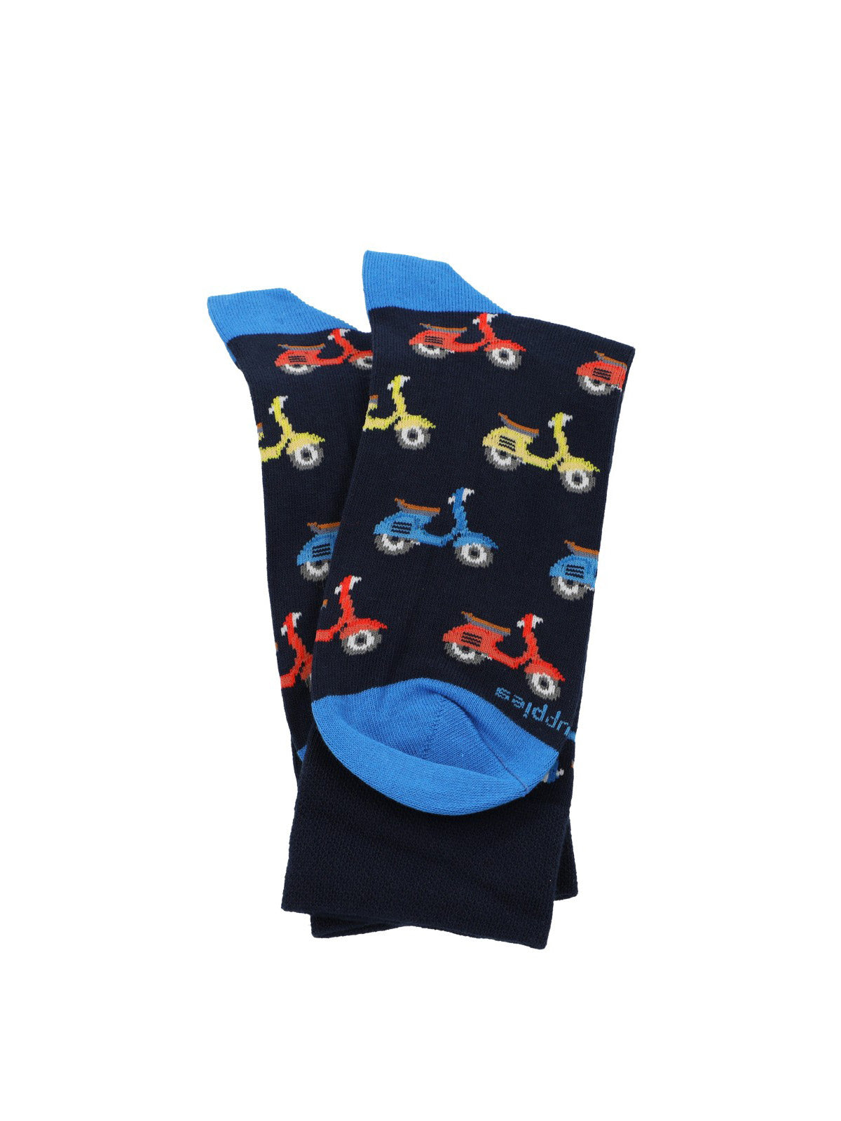 Calcetin Algodón Hombre C Cuff Vespa Azul Hush Puppies