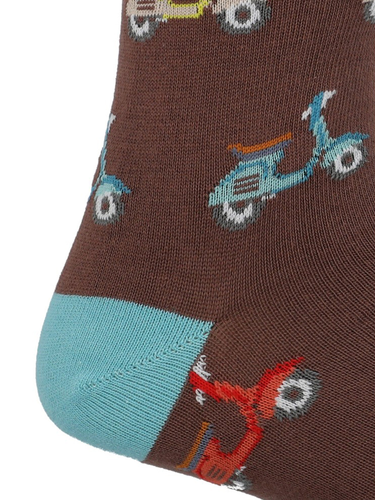 Calcetin Algodón Hombre C Cuff Vespa Café Hush Puppies