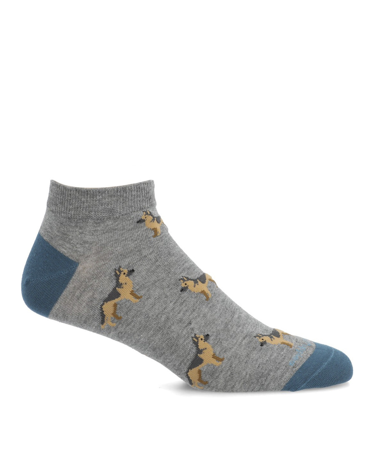 Calcetin Algodón Hombre Ped Pastor Alem Gris Hush Puppies