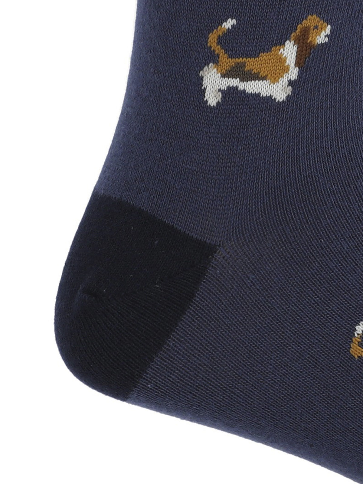 Calcetin Algodón Hombre C Cuff Basset Gris Hush Puppies