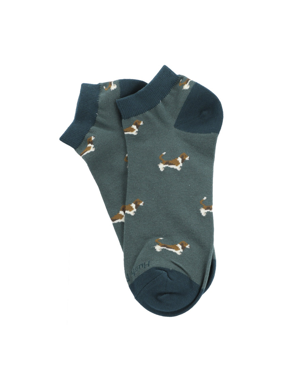 Calcetin Algodón Hombre Ped Basset Gris Hush Puppies