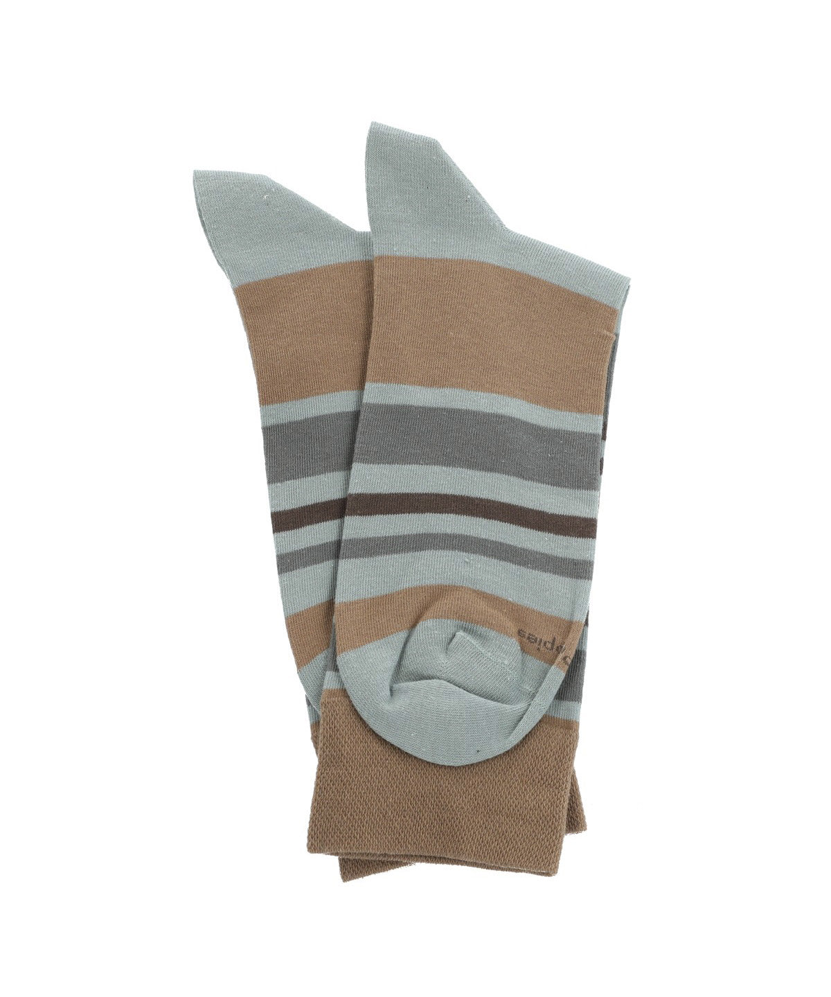 Calcetin Algodón Hombre C Cuff Multilin Gris Hush Puppies