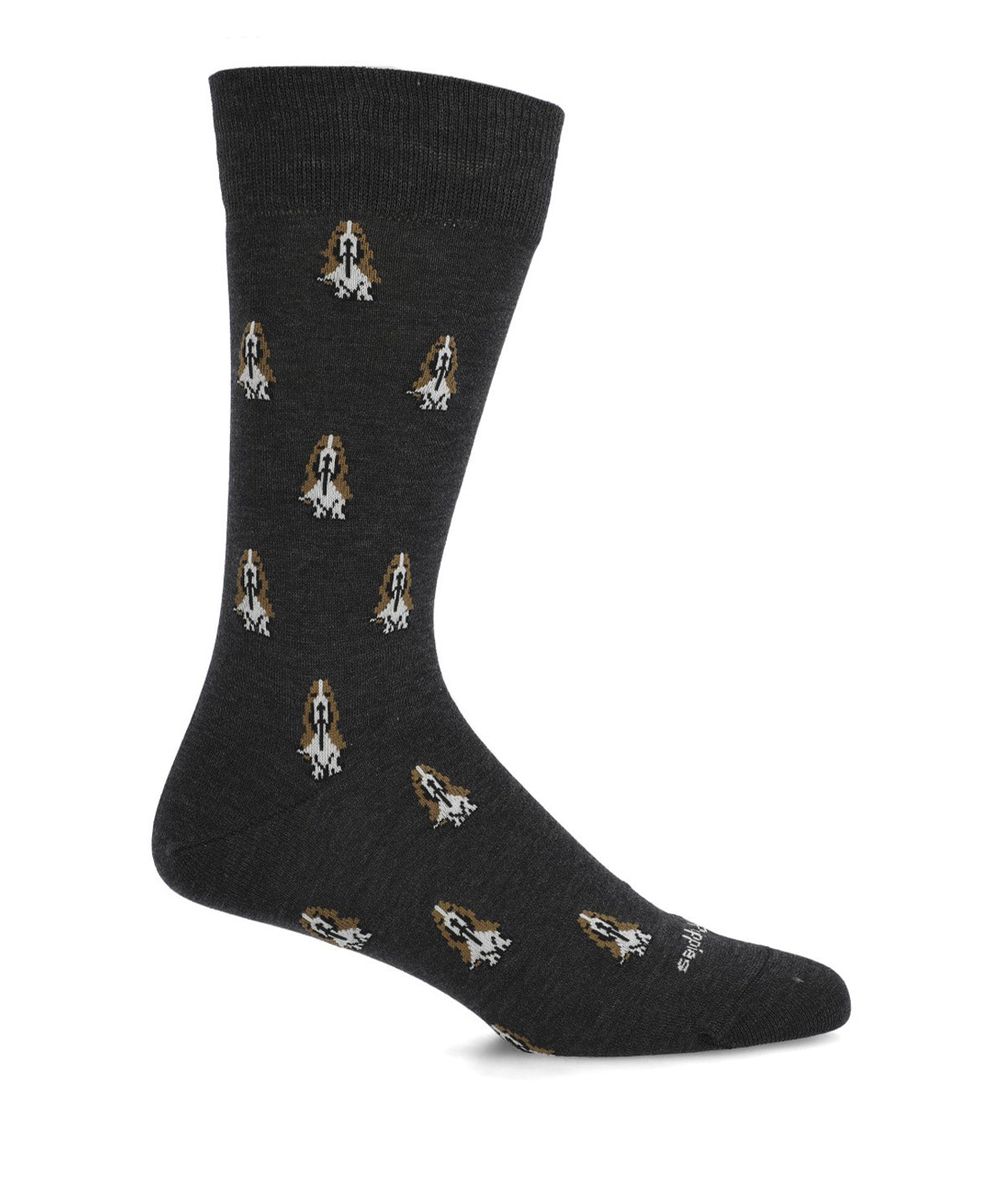 Calcetin Algodón Hombre D Basset Gris Hush Puppies