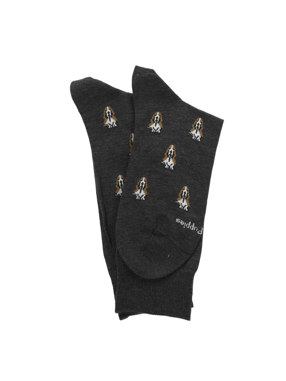 Calcetin Algodón Hombre D Basset Gris Hush Puppies