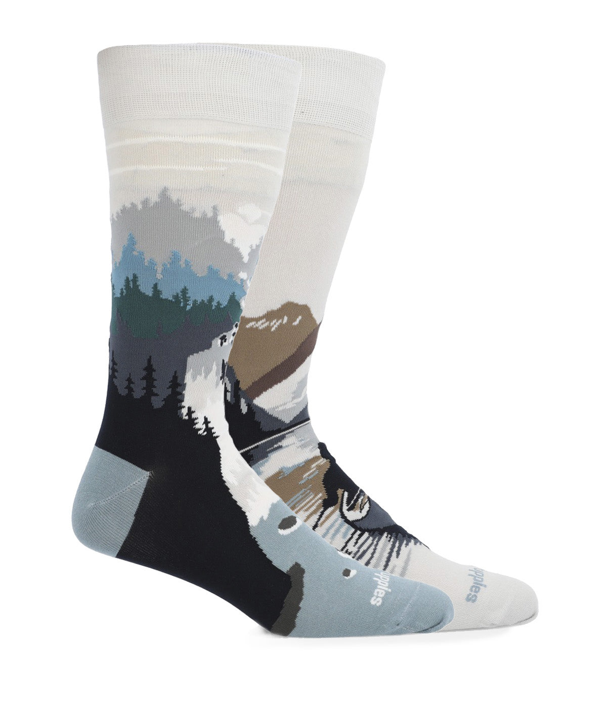 Calcetin Algodón Hombre Diff Kayak Azul Hush Puppies