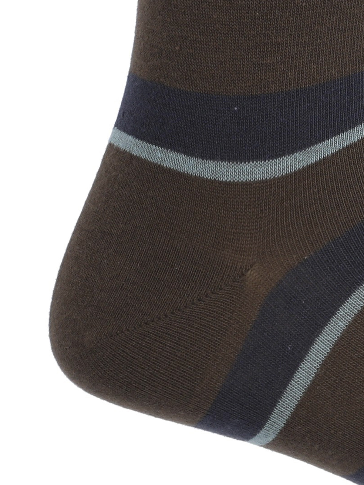 Calcetin Algodón Hombre C Cuff Stripes Gris Hush Puppies