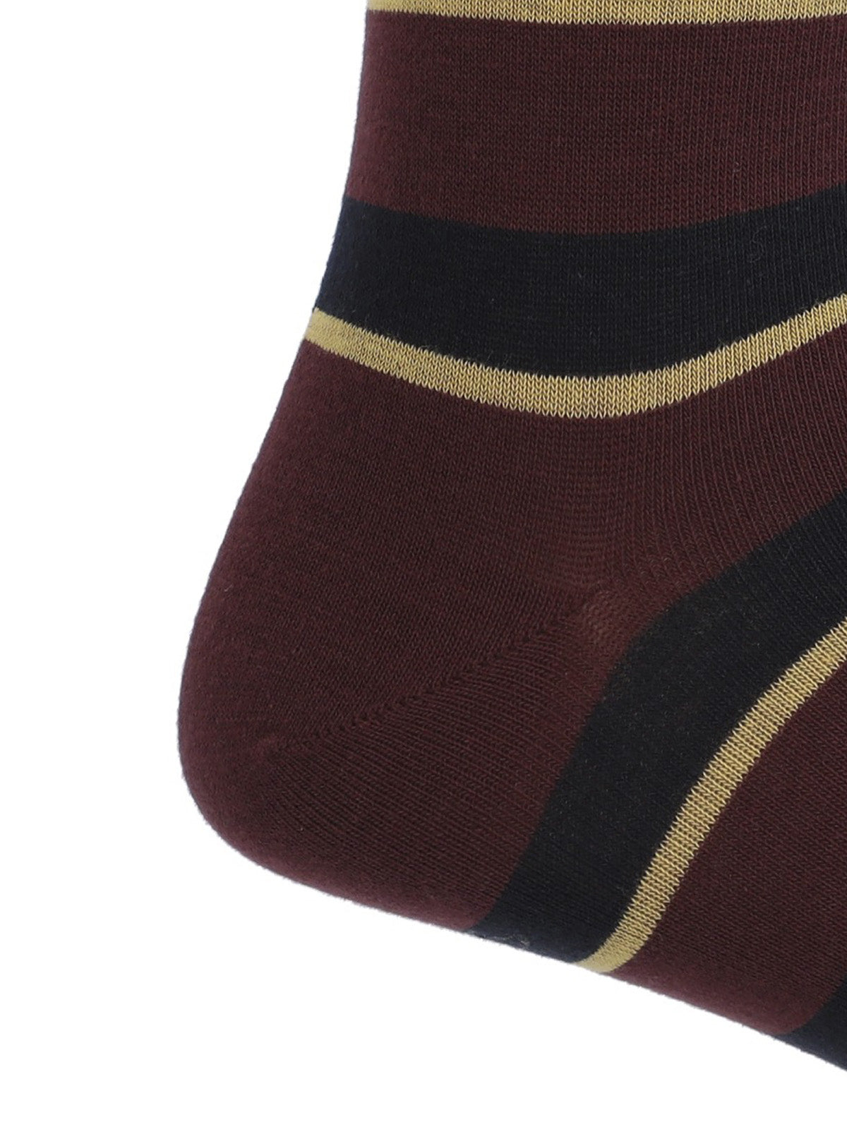 Calcetin Algodón Hombre C Cuff Stripes Gris Hush Puppies