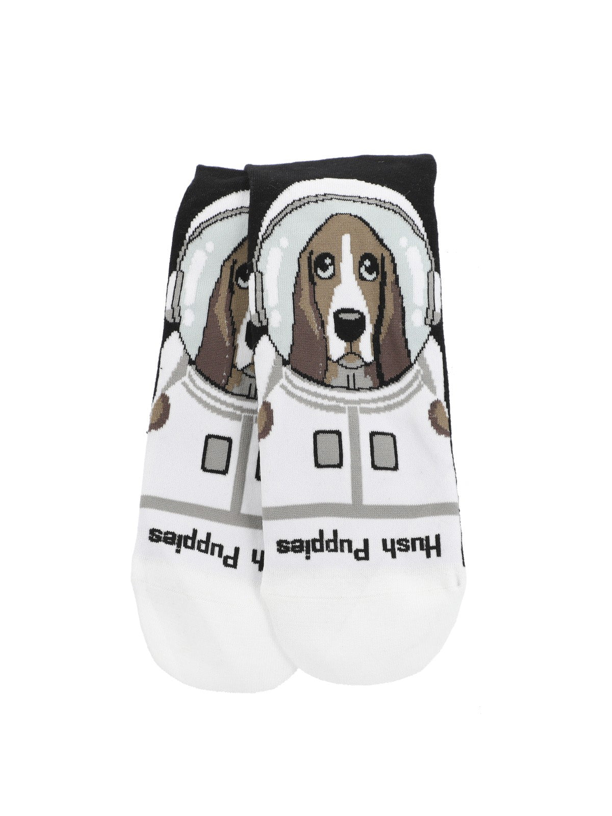 Calcetin Algodón Hombre C Astro Dog Negro Hush Puppies