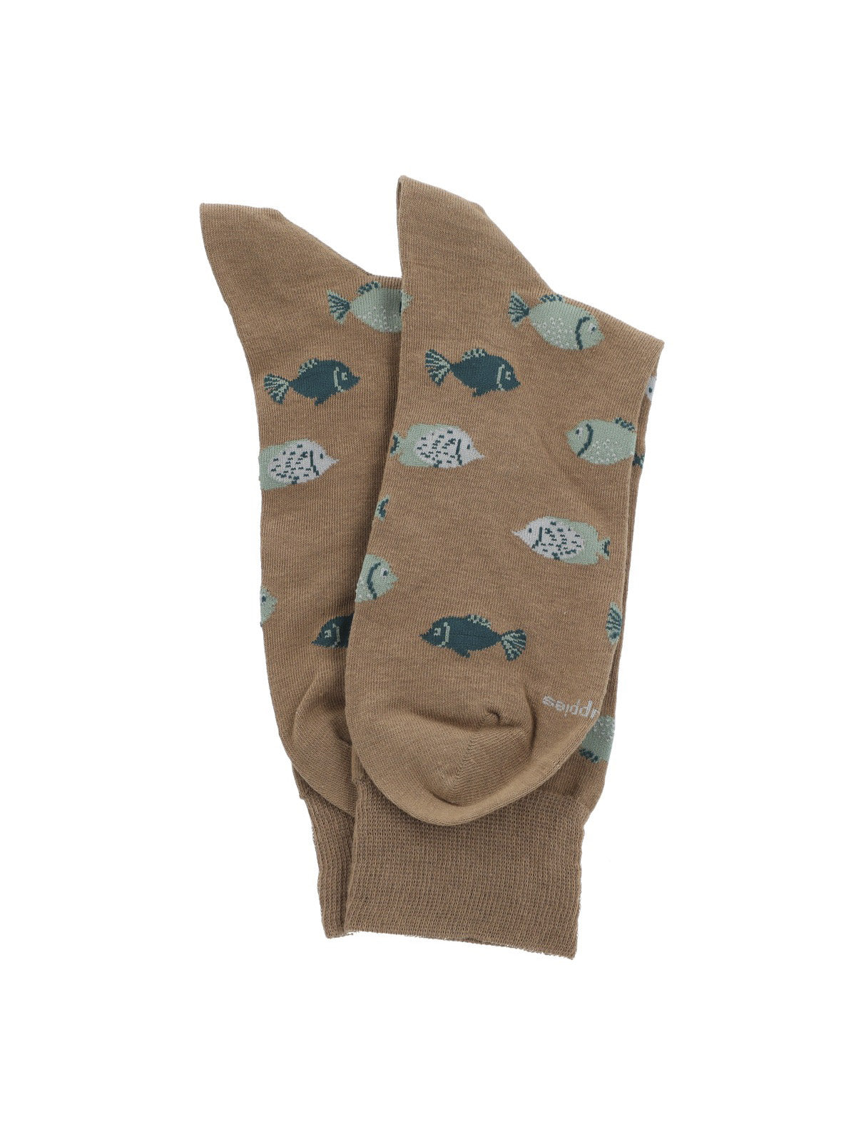 Calcetin Algodón Hombre C Fish Gris Hush Puppies