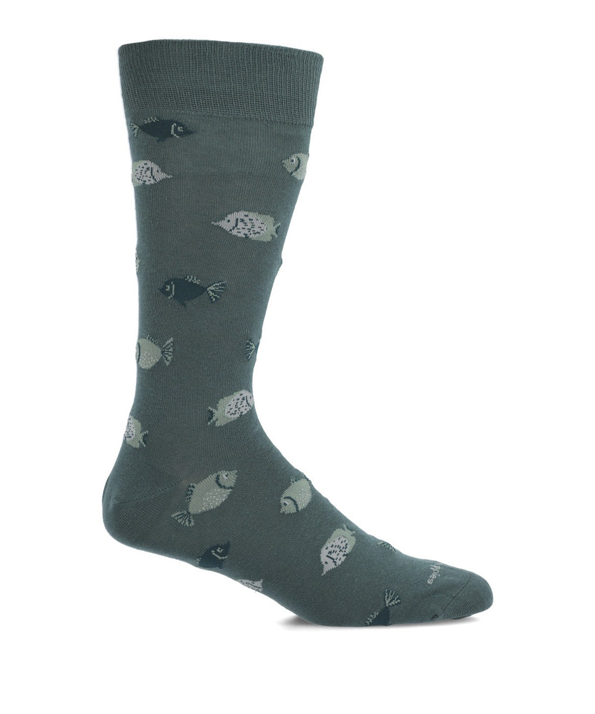 Calcetin Algodón Hombre C Fish Gris Hush Puppies