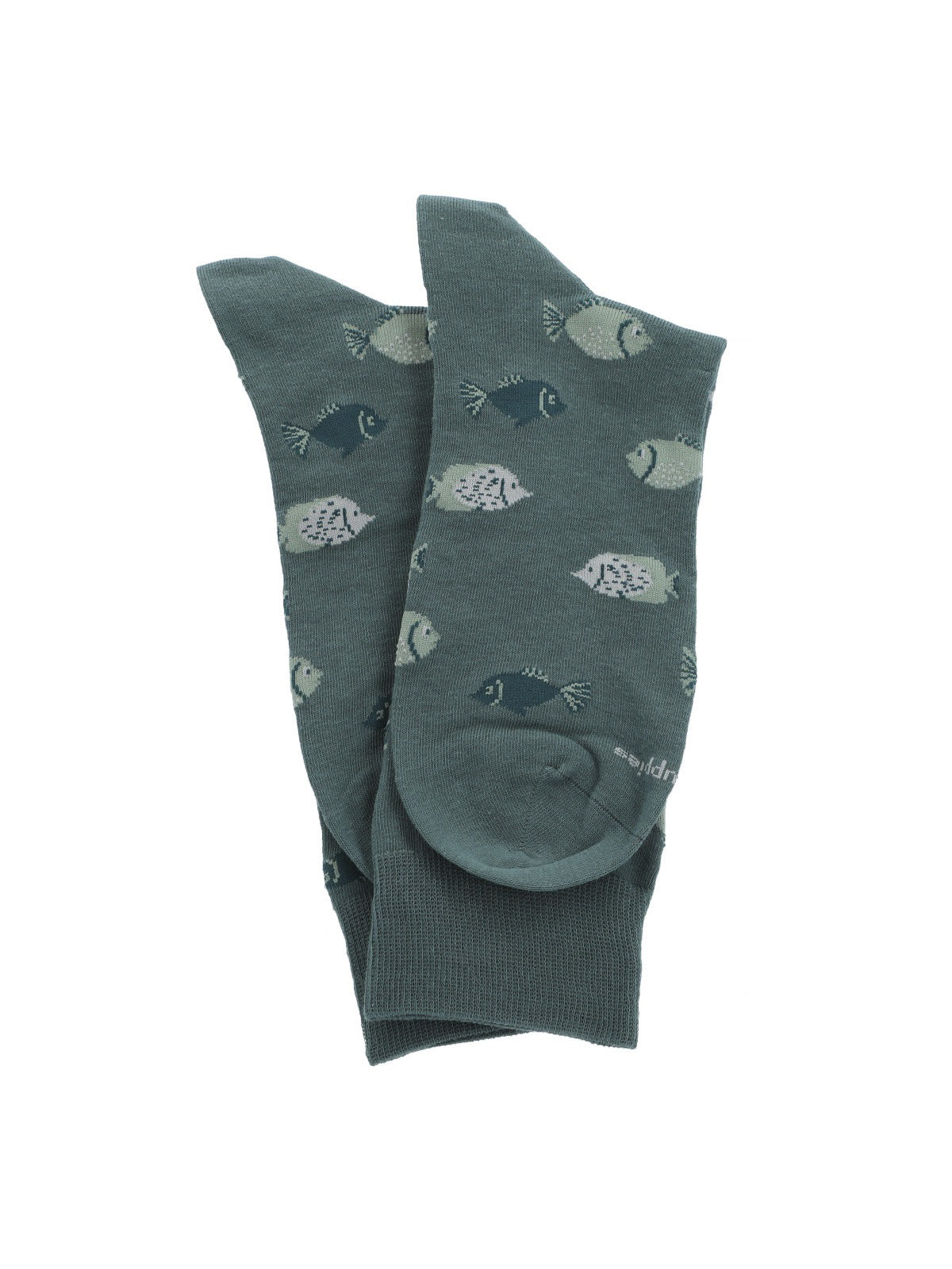 Calcetin Algodón Hombre C Fish Gris Hush Puppies
