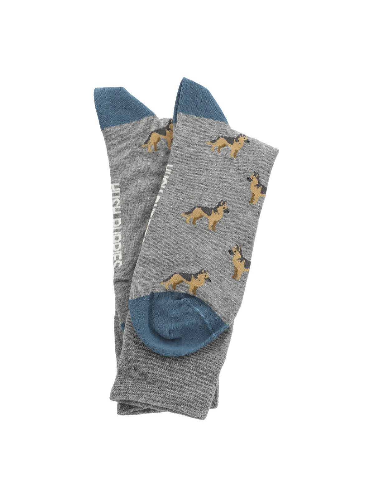 Calcetin Algodón Hombre C Cuff Pastor Gris Hush Puppies