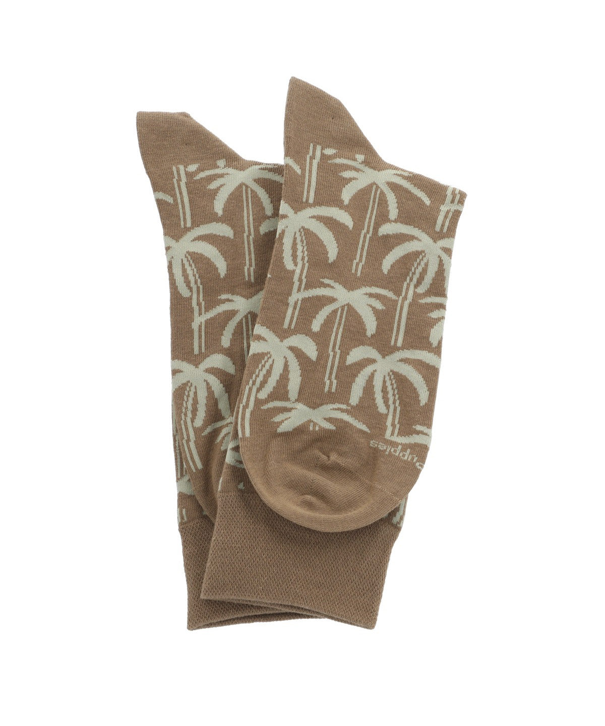 Calcetin Algodón Hombre C Cuff Palms Gris Hush Puppies