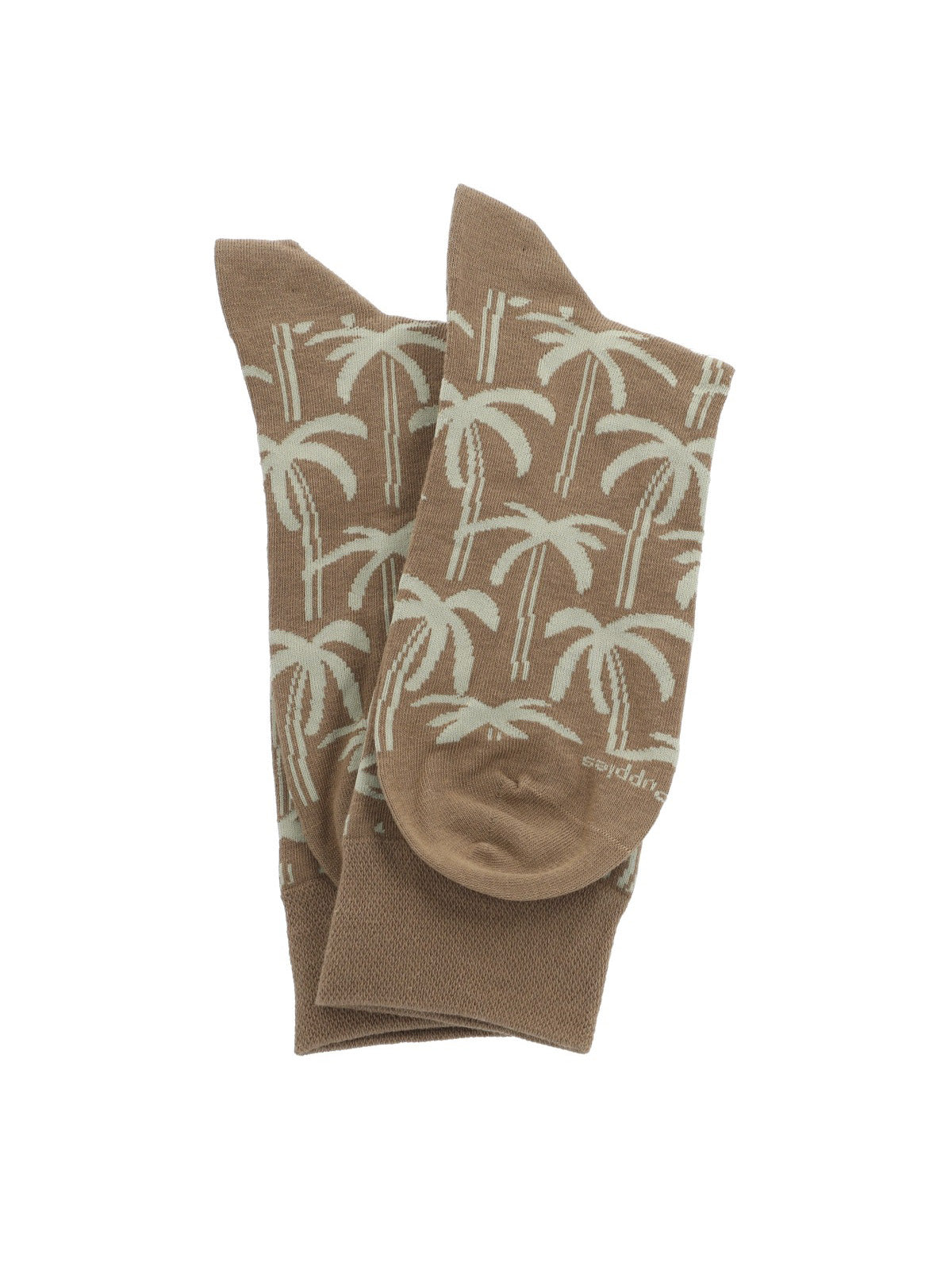 Calcetin Algodón Hombre C Cuff Palms Gris Hush Puppies