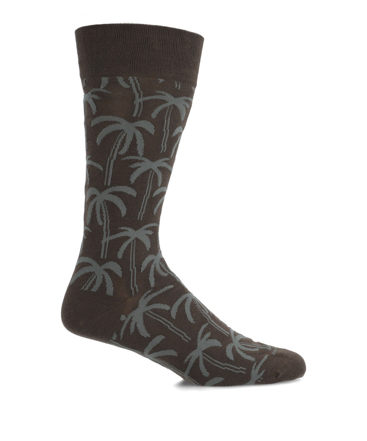 Calcetin Algodón Hombre C Cuff Palms Gris Hush Puppies